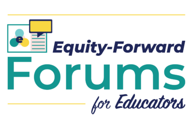 Equity-Forward Forums for Educators, Featuring Jamila Dugan